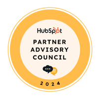 2024 HubSpot Partner Advisory Council Member Badge